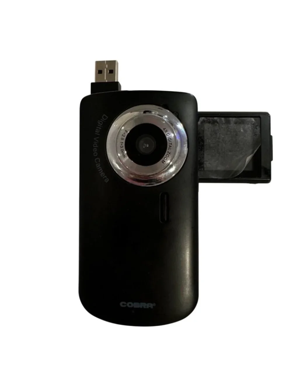 Cobra y2k Digital Video Camera 4X Digital Zoom Black No Cord No Box Unused
